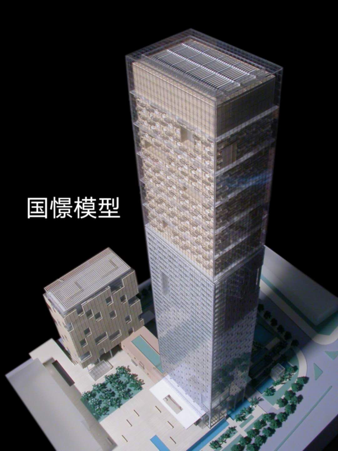 仪征市建筑模型